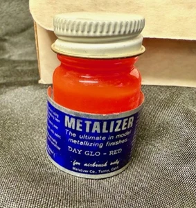 Metalizer Paint - Rare 1983 Day Glo Red -NOS-See listings for additional colors - Picture 1 of 1