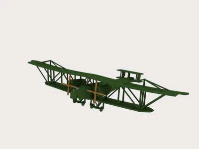 Handley Page O-400 - WWI Bomber Planes - 1/144 Scale - wargame3d - Image 1 of 2