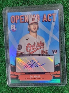 2023 Topps Big League Eröffnungsakt DL Hall Rookie Auto #OAA-DH Orioles - Bild 1 von 2