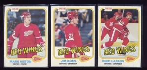 1981/82 OPC #90 Mark Kirton Red Wings Rookie