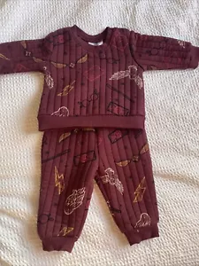 Harry Potter Wizarding World Infant 2 Piece Outfit, 3-6 Months - Picture 1 of 6