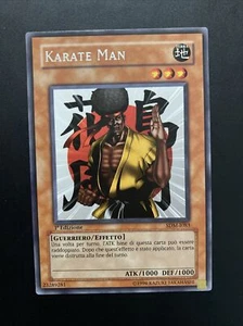 Yu-Gi-Oh Karate Man Sdm-i083 Rare Ita 1ed near Mint - Picture 1 of 2