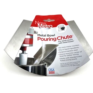 New Metro Design PC-10 Metal Bowl Pouring Chute for Stand Mixer w/Metal Bowl - Picture 1 of 5