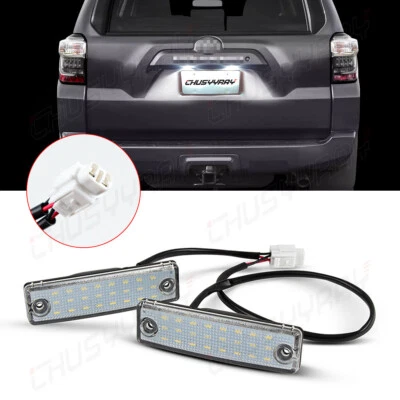 Luz de matrícula blanca LED Sequoia SMD 1996-2019 Toyota 4Runner 08-19 Foto 1 de 4