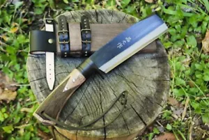 Hacha Masano Magarit-001, Negra Doble Borde 15 cm para Leña Azul 2 Acero - Imagen 1 de 9