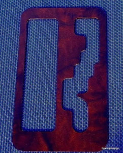 Schaltkuliss Wurzelholz Mercedes W140 300SE SEL 5 Gang - Picture 1 of 1