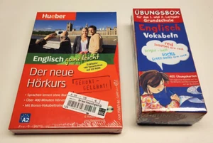 Hueber Englisch ganz leicht 400m Hörkurs Vokabeln Übungsbox Anfänger Einsteiger - Bild 1 von 2