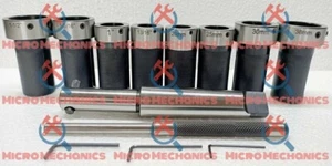 MT4 Stanzhalter Kit für Drehmaschine Tailstock Morseverjüngung # 4 Schiebeaktion - Zoll & MM - Bild 1 von 12
