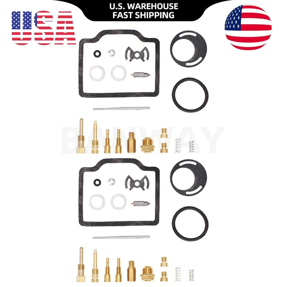 2 Piece-Carburetor Rebuild Kit-FOR Honda CB160 CL160-1965-1969 Carb Repair kit - Image 1 of 4