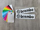 2 X Brembo Car Performance Parts Racing Vinyl Stickers Decals Jdm Tuner Rally Vw