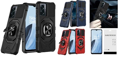 FOR OnePlus Nord N300 5G CPH2389 Robotic Hybrid Case Cover + Tempered Glass - Image 1 of 3