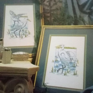 Graceful Cranes Counted Cross Stitch Pattern By Michele Johnson - Picture 1 of 5
