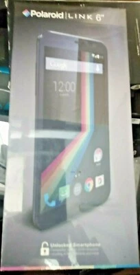 Polaroid A6BK 6" Unlocked Smartphone, No Contract, 4G HSPA+ Dual SIM GSM, Black - Image 1 of 2