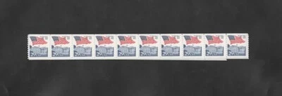 Stamps. USA. Flag Over White House. Coil Strip X49. .29$. Scott 2609 - Image 1 of 2