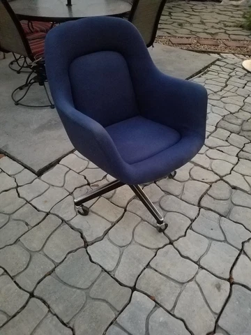 Vtg 70's Max Pearson For Knoll Swivel Chair Cover