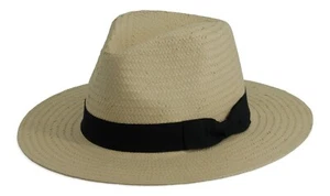 Gioco D'Azzardo E Gunn ' Havana’ Leggero Panama Stile Cappello – Naturale - Foto 1 di 6