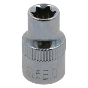 E10 Innengewinde Torx Stecknuss Stern Bit 3/8" Antrieb Standard außen Chrom Vanadium - Bild 1 von 7