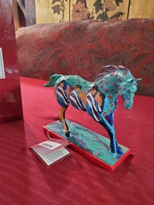 Spur der bemalten Ponys 1525 2005 blau Caballito nicht mehr produziert mit Box & Etikett - Bild 1 von 5