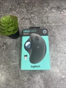Logitech ERGO M575 S Wireless Trackball Mouse - Opened Not Used - Afbeelding 1 van 4