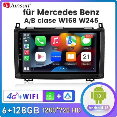 6+128G Android14 Autoradio GPS NAVI Für Mercedes Benz Sprinter 2006-2017 SWC DAB - Bild 1 von 4