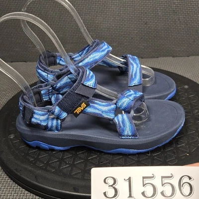 Teva Sandals Kids Size 11 Blue Hurricane XLT 2 Water Sport Hook & Loop 1019390C - Image 1 of 4