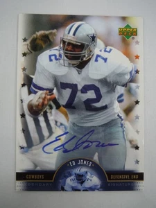 2005 Upper Deck Legends #LS-EJ Ed Jones Legendary Signatures - Bild 1 von 2