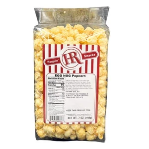 Palomitas Egg Nog | Hechas en pequeños lotes | Listas para comer | Palomitas de Navidad - Imagen 1 de 4