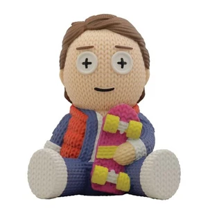 Handmade by Robots Marty McFly with Skateboard Full Size Vinyl Figure - Picture 1 of 2