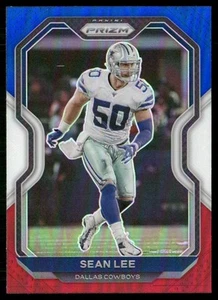 2020 Panini Prizm Red/White/Blue Prizm Sean Lee #156 - Picture 1 of 2