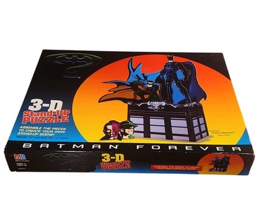 Batman Forever Rompecabezas 3D Milton Bradley 1995 4524-2 Acertijo Dos Caras NUEVO SELLADO Foto 1 de 4