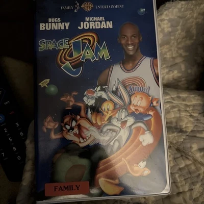 Space Jam VHS Clamshell Michael Jordan Bugs Bunny 1997 - Image 1 of 4