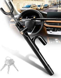 Blocco Volante, Serratura Di Sicurezza Auto, Dispositivo Anti-Furto Robusto, Alt - Foto 1 di 12