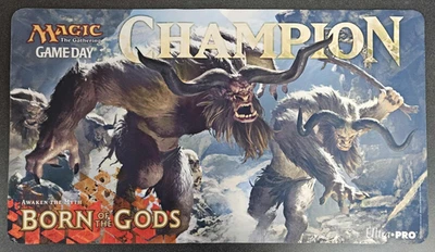 MTG Game Day - Born of the Gods Champion Playmat - Slight Wear - Free Shipping! - Image 1 of 4