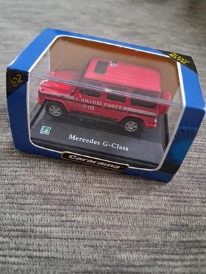 Modellino CARARAMA Mercedes G-Class  Vigili Del Fuoco Scala 1:72 - Immagine 1 di 2