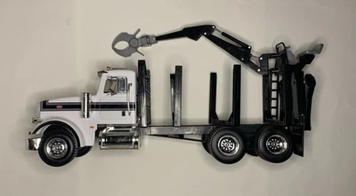 Peterbilt 1/16 Scale Big Farm Semi Log Truck 20” ERTL Model 367 Lights & Sounds - Image 1 of 4