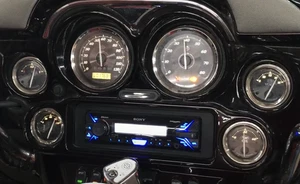 2011 Harley Electra Glide Limited Speedometer COMPLETE Gauge Set 17K VIDEO - Picture 1 of 14