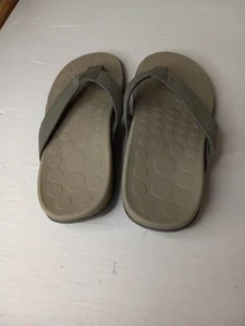 Orthaheel Wave Flip Flops Sandalen Unisex Erwachsene Größe Damen 6 Herren 5 - schwarz/grau - Bild 1 von 3