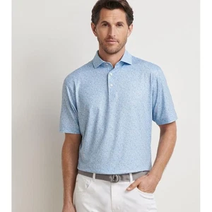 Peter Millar Herren Dazed Transfused Kurzarm Sommer Komfort Poloshirt Größe M - Bild 1 von 11