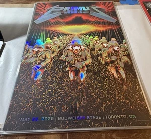 Primus 2025 5/22 Toronto ON Canada Miles Tsang AP RAINBOW FOIL Signed /25 Poster - Bild 1 von 1