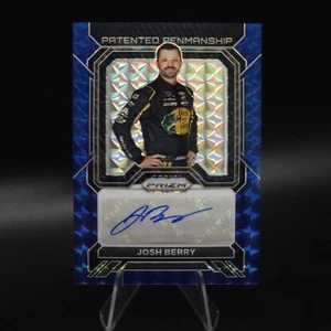2023 Panini Prizm Patended Penmanship Reacitve Blue Josh Berry /49 - Picture 1 of 2