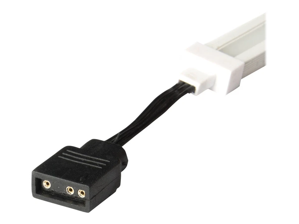 SilverStone LS04 RGB LED-Lichtstreifen 45 white 2er SST-LS04 - Immagine 1 di 4