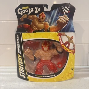 Moose Toys Heroes Of Goo Jit Zu WWE Rey Mysterio, Stretchy Superstars, ERROR NIP - Picture 1 of 11
