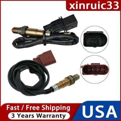 Sensores de oxígeno aguas arriba y aguas abajo 2 piezas para AUDI A4 TT 2001-2006 1,8 L L L4 turboalimentados Foto 1 de 4