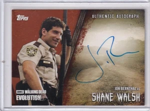 Topps  2017 Walking Dead Evolution Autograph Auto  A-JB Jon Bernthal 52/99 Brown - Picture 1 of 1