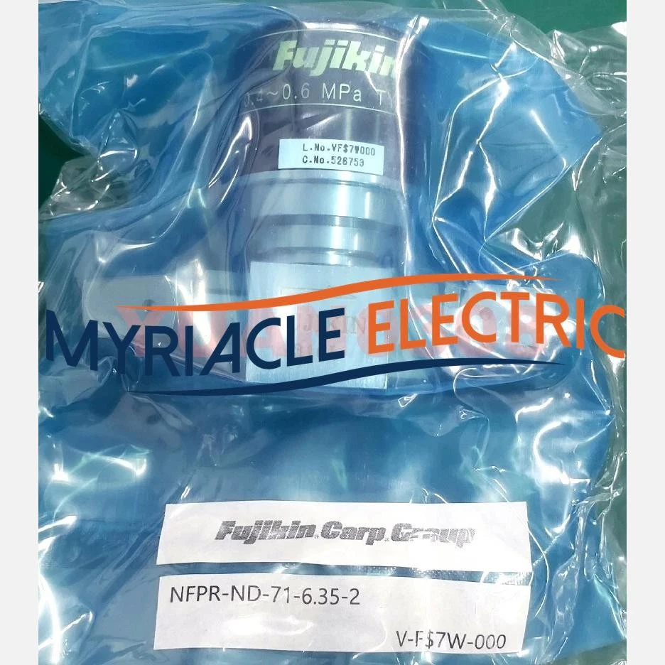 NEW FUJIKIN NFPR-ND-71-6.35-2 diaphragm valve DHL Fast delivery - Image 1 of 2