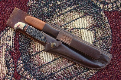 Vintage Western Boulder Colo. U.S.A.  648 Bird and Trout Multi Knife Set LQQK - Image 1 of 4