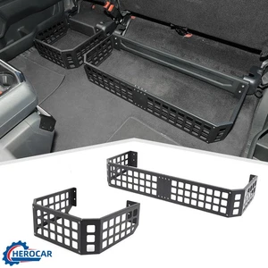 Car Rear Under Seat Storage Expansion Molle Panel Shelf Organizer For F150 2015+ - Bild 1 von 14