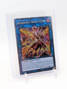 YuGiOh! - Salamangreat Raging Phoenix RA04-EN083 Quarter Century Secret Rare NM - Picture 1 of 2