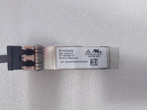 Brocade 57-1000487-01 16G SW-SEC 16Gb Fiber SFP+ Transceiver - Picture 1 of 3
