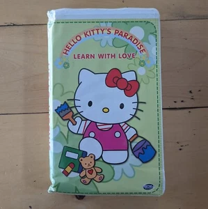 Hello Kitty's Paradise Learn With Love VHS - Picture 1 of 3